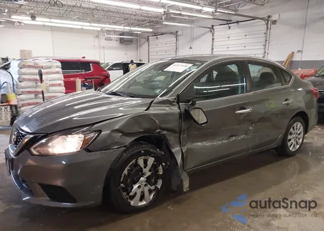 2019 Nissan Sentra S из США, поврежденный, VIN 3N1AB7AP2KY258518